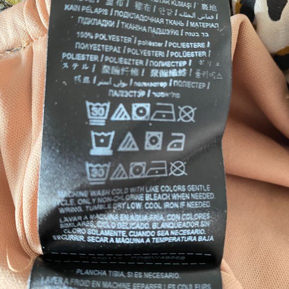 G by Guess Cheetah & Rose Print Romper - Picture 4 of 7